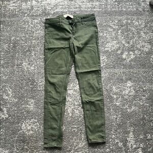 Women’s Green Skinny Jeans
